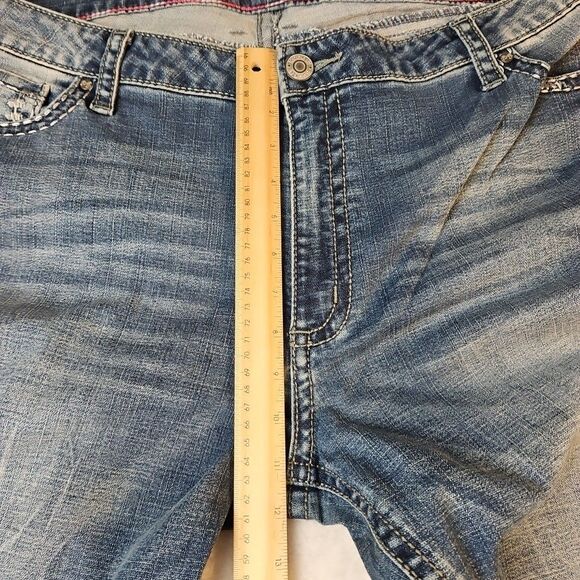 NWT Wrangler Rock 47 Womens Jeans WJX15DM 35x32 *39x33 Cowgirl Bootcut High Rise - Picture 10 of 16